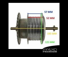Mozzo ruota posteriore ciclomotori da 36 fori