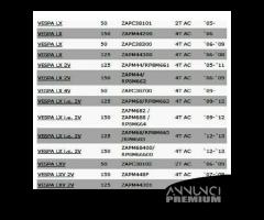 Paraurti parafango anteriore Vespa LX cromato 6028