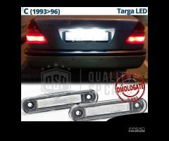 Luci Targa LED Per Mercedes Classe C W202 1993-96