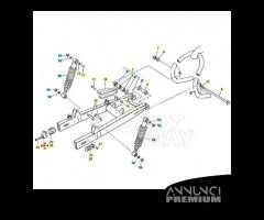 Piastra tendicatena Cagiva W8 W12 W16 Roadster 535 - 7