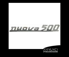 Scritta Emblema Targhetta auto Fiat nuova 500