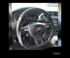 VOLANTE Sportivo Per VW T-Roc in Carbonio e Pelle