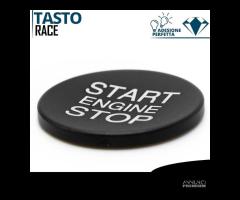 Tasto START STOP Nero per Alfa Romeo Pulsante