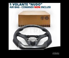 VOLANTE Sportivo Per VW Polo 6C Carbonio e Pelle