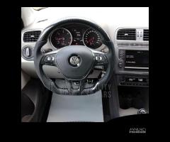 VOLANTE Sportivo Per VW Polo 6C Carbonio e Pelle - 6