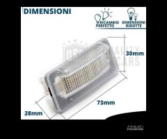 Luci Targa LED Per Mercedes SPRINTER W901-5 CANbus - 7