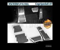 COPRIPEDALI Sportivi BMW X5 X5M F15 F85 Pedaliere