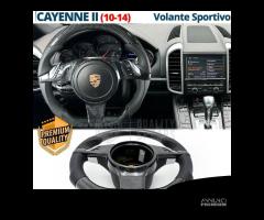 VOLANTE Sportivo Porsche Cayenne 2 Carbonio Pelle