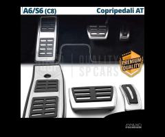 COPRIPEDALI Sportivi AUDI A6 C8 Pedaliera Sportiva