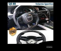 VOLANTE Sportivo Per Audi Q5 8R Carbonio e Pelle