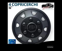 Copricerchi 14 Pollici Coppette Design Fuoristrada