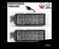 Luci TARGA LED PER Chevrolet TRAX Placchette 6500K - 8