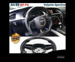 VOLANTE Sportivo Per Audi A4 B7 Carbonio e Pelle