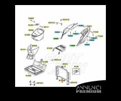 Portaborsa centrale Kymco Carry - 3