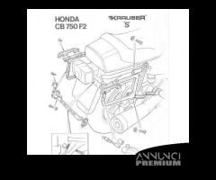 Kit piastra portapacchi Honda CB 750 F2 - 5