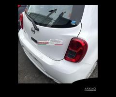 MICRA K13 PARAURTI POSTERIORE BIANCO