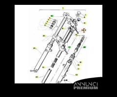 Piastra superiore forcella Aprilia RS e Europa AP8