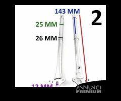 Steli forcella ciclomotori epoca vari da 25 e 28