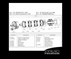 Kit dischi frizione Garelli Ciclone Gulp 3 e 4 mar - 7