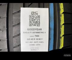 4 GOMME USATE 225/45R18 95 Y GOODYEAR - ESTIVE - 2