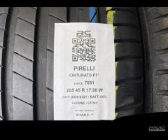 4 GOMME USATE 205/45R17 88 W PIRELLI - ESTIVE - 2