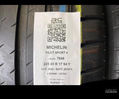 4 GOMME USATE 225/45R17 94 Y MICHELIN - ESTIVE - 2