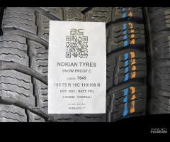 4 GOMME USATE 195/75R16C 110/108 R NOKIAN - INVER - 2