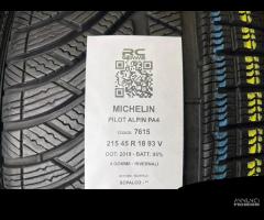 4 GOMME USATE 215/45R18 93 V MICHELIN - INVERNALI - 2