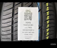 4 GOMME USATE 195/55R16 91 V TOYO - ESTIVE - 2