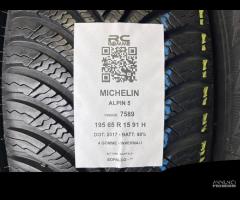 4 GOMME USATE 195/65R15 91 H MICHELIN - INVERNALI