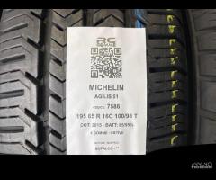 4 GOMME USATE 195/65R 16C 100/98 T MICHELIN - EST