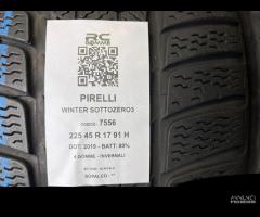 4 GOMME USATE 225/45R17 91 H PIRELLI - INVERNALI - 2