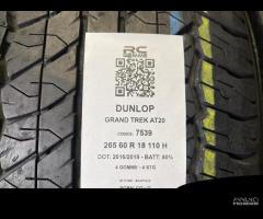 4 GOMME USATE 265/60R18 110 H DUNLOP - 4 STG