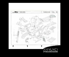 Catalogo ricambi Aprilia ET e Tuareg 50 del 1986