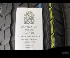 2 GOMME USATE 215/65R15 C 104/102 R LAVIGATOR