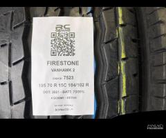 4 GOMME USATE 195/70R15C 104/102 R FIRESTONE - EST - 2