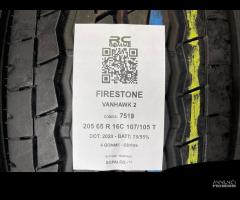 4 GOMME USATE 205/65R 16C 107/105 T FIRESTONE  EST