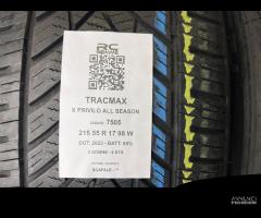 2 GOMME USATE 215/55R17 98 W TRACMAX - 4 STG