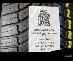 2 GOMME USATE 215/65R17 103 V BRIDGESTONE - 4 STG - 2