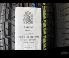 2 GOMME USATE 185/R/14C 102/100 Q