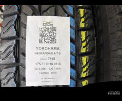 2 GOMME USATE 175/80R16 91 S YOKOHAMA - 4 STG