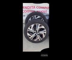 4x CERCHI IN LEGA +GOMME CITROEN C4 DS4 DS7 C5 17 - 10