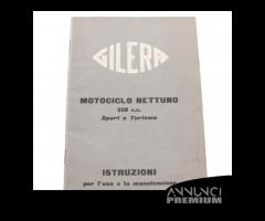 Manuale uso e manutenzione Gilera Nettuno 250