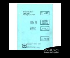 Catalogo ricambi motore Aprilia MX 250 e RX 250