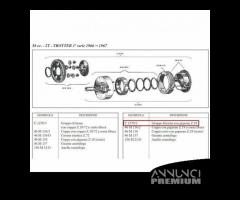 Gruppo frizione Z 18 Moto Guzzi Trotter 40 - 7