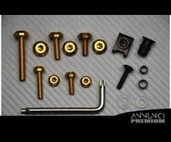 Kit Viti Universale Torx alluminio anodizzato Oro