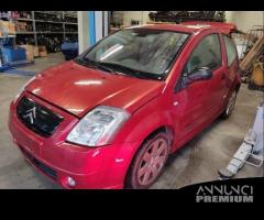 Ricambi CITROEN C2 1587cc 16V del 2003