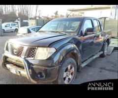 Ricambi NISSAN NAVARA 4X4 2494cc CDI del 2008