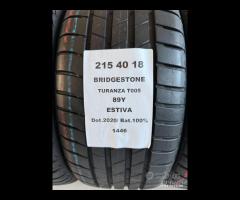 4 GOMME 215 40 18 BRIDGESTONE A1446