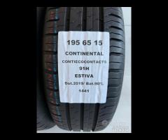 2 GOMME 195 65 15 CONTINENTAL A1441